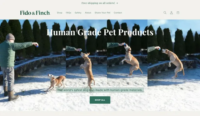 fidoandfinch.com website