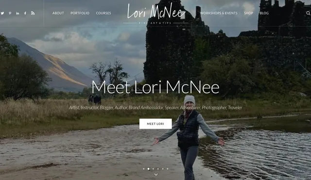 lorimcnee.com website