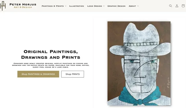 peterhorjus.com website